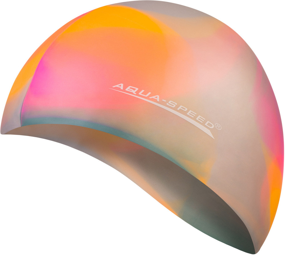 Шапочка для плавания Aqua Speed BUNT113 (pink) Вишнёвое - изображение 10