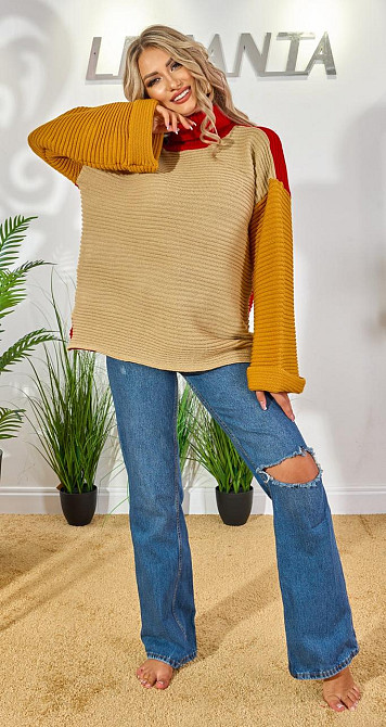 Свитер крупной вязки (42-48) Киев - изображение 2