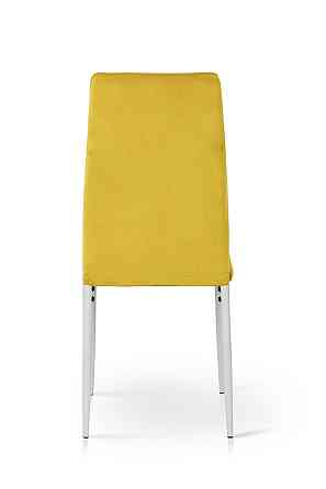 Стілець Річь, білий/велюр жовтий Київ