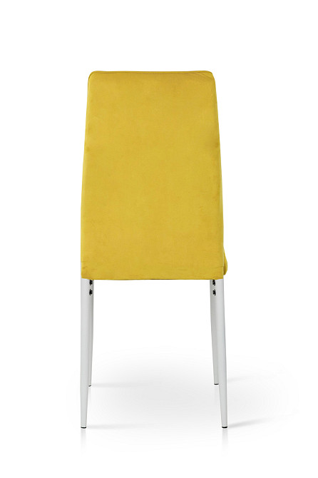 Стілець Річь, білий/велюр жовтий Київ - фото 3