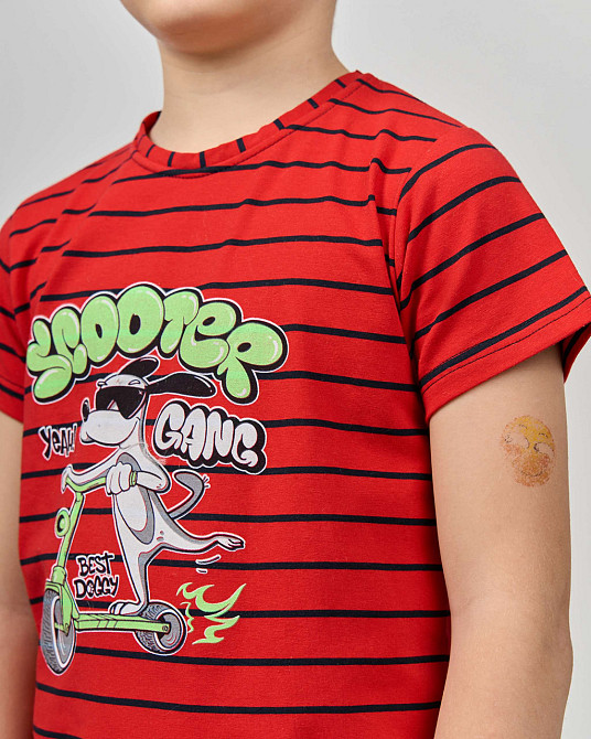 Комплект з капрі для хлопчика Tom John - Смужки Scooter 89156 Київ - фото 8