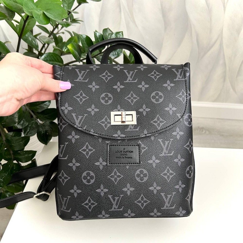 Женский рюкзак-сумка. Женский маленький брендовый рюкзак сумка Louis Vuitton 735 Киев - изображение 7