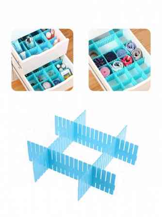 Органайзер разделитель в тумбочку 31х7 (Голубой) Винница