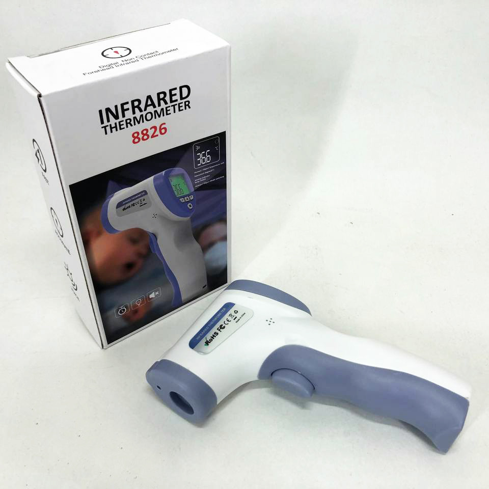 Інфрачервоний термометр для вимірювання DT-8826, Лазерний термометр Медичний інфрачервоний DU-76 Львів - фото 12