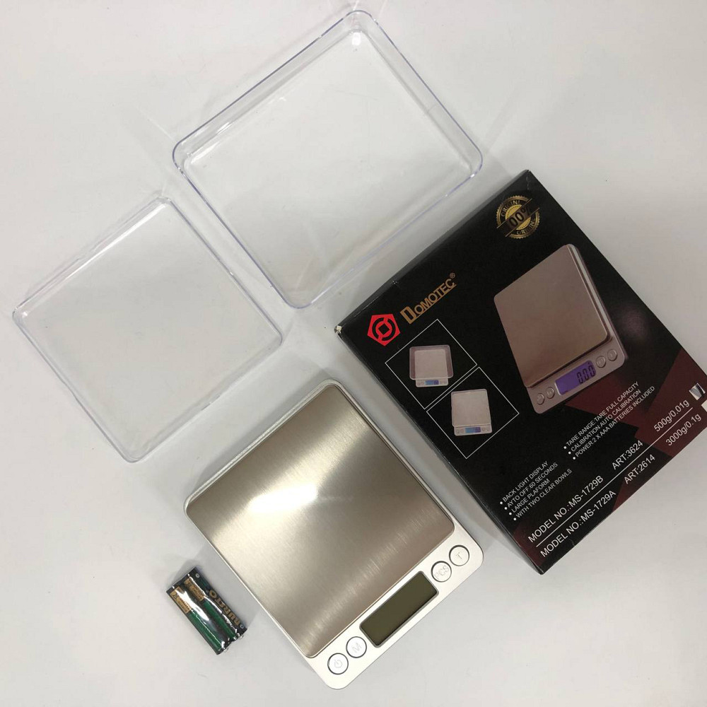 Весы миллиграммовые Domotec, Весы маленькие, Ювелирные весы с подсветкой Маленькие FO-28 Львов - изображение 2