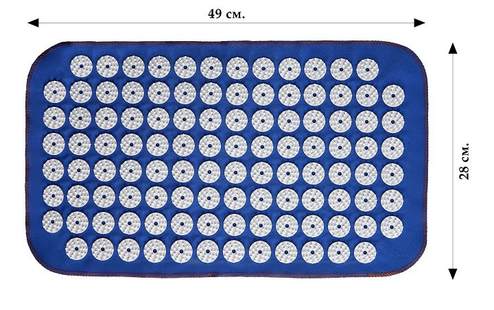 Килимок Масажний Аплікатор Кузнєцова Eko-Max (10-108) – Масаж для зняття напруги Івано-Франківськ - фото 2