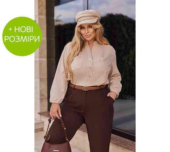 Жіноча блузка "Sellin" оптом | Батал Київ