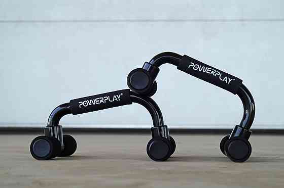 Упори для віджимань PowerPlay 4316 Push Up Bars пластикові (Скошені) Кам'янське