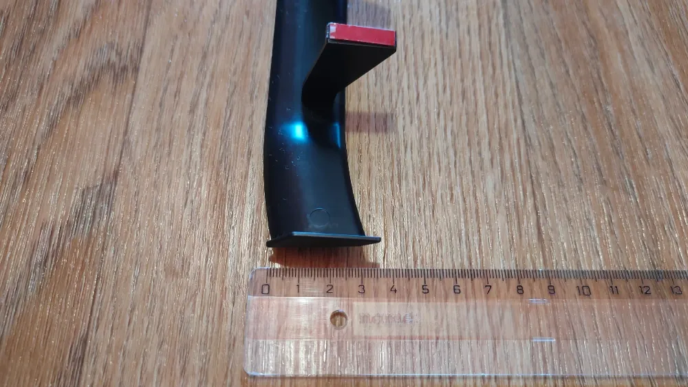 Спойлер мини на авто Чёрный , Синий , Красный, текстура карбон. Київ - фото 6