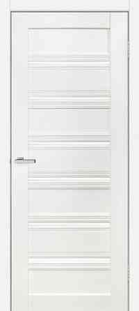 Міжкімнатні двері Оміс Dora 01 Дуб Ivory сатин 600х2000 мм Київ