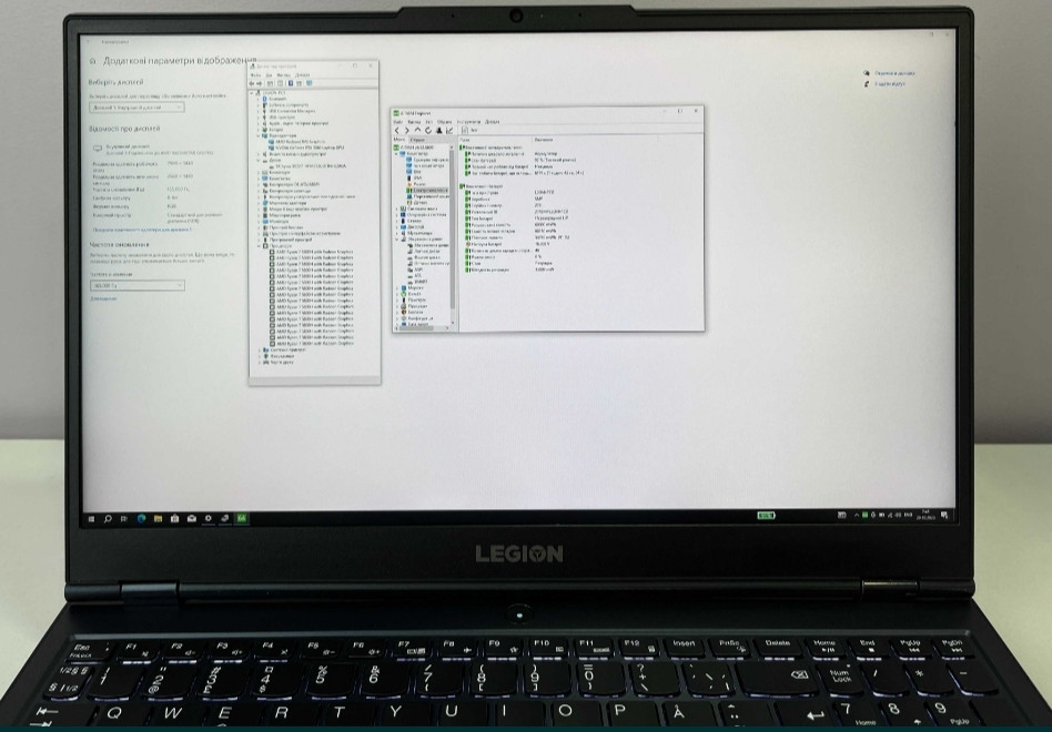 Lenovo Legion 5 2k 165Hz Ryzen 7 5800H RTX 3060 130W SSD 512Gb 16Gb Ноутбук Київ - фото 8