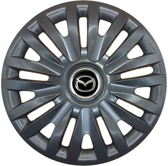 Автомобільні модельні ковпаки R15 SJS Mazda 313 4шт, чорні Київ