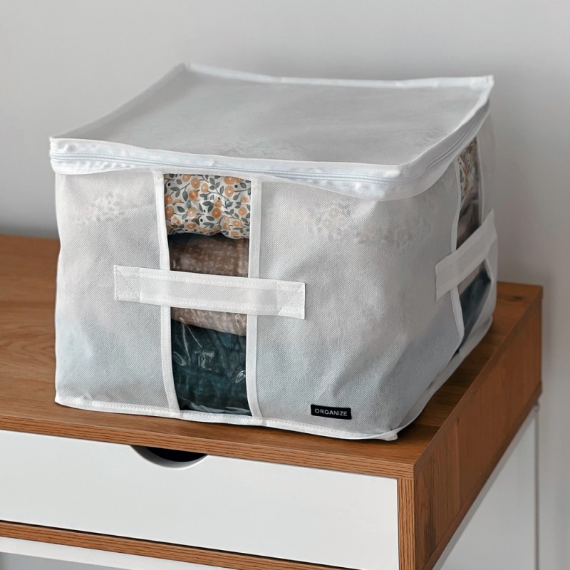 Сумка для хранения постельного белья 35х35х25см (Белый) Сумы - изображение 1