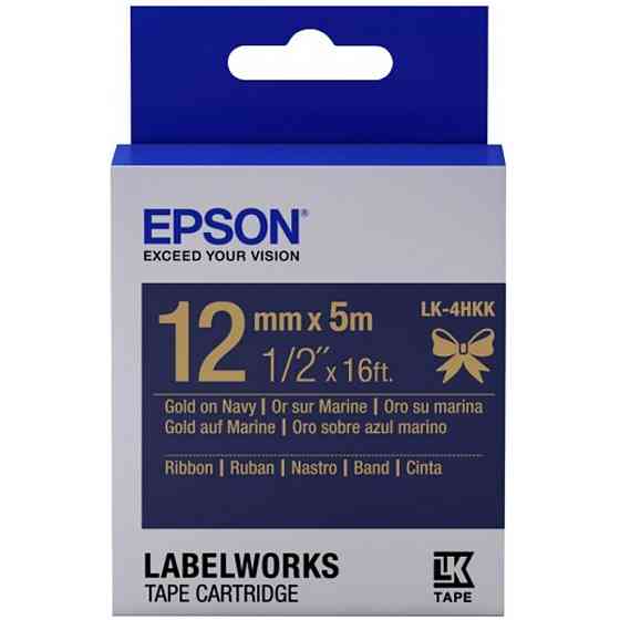 Стрічка для принтера етикеток Epson Labelworks LK-4HKK (C53S654002) Вінниця