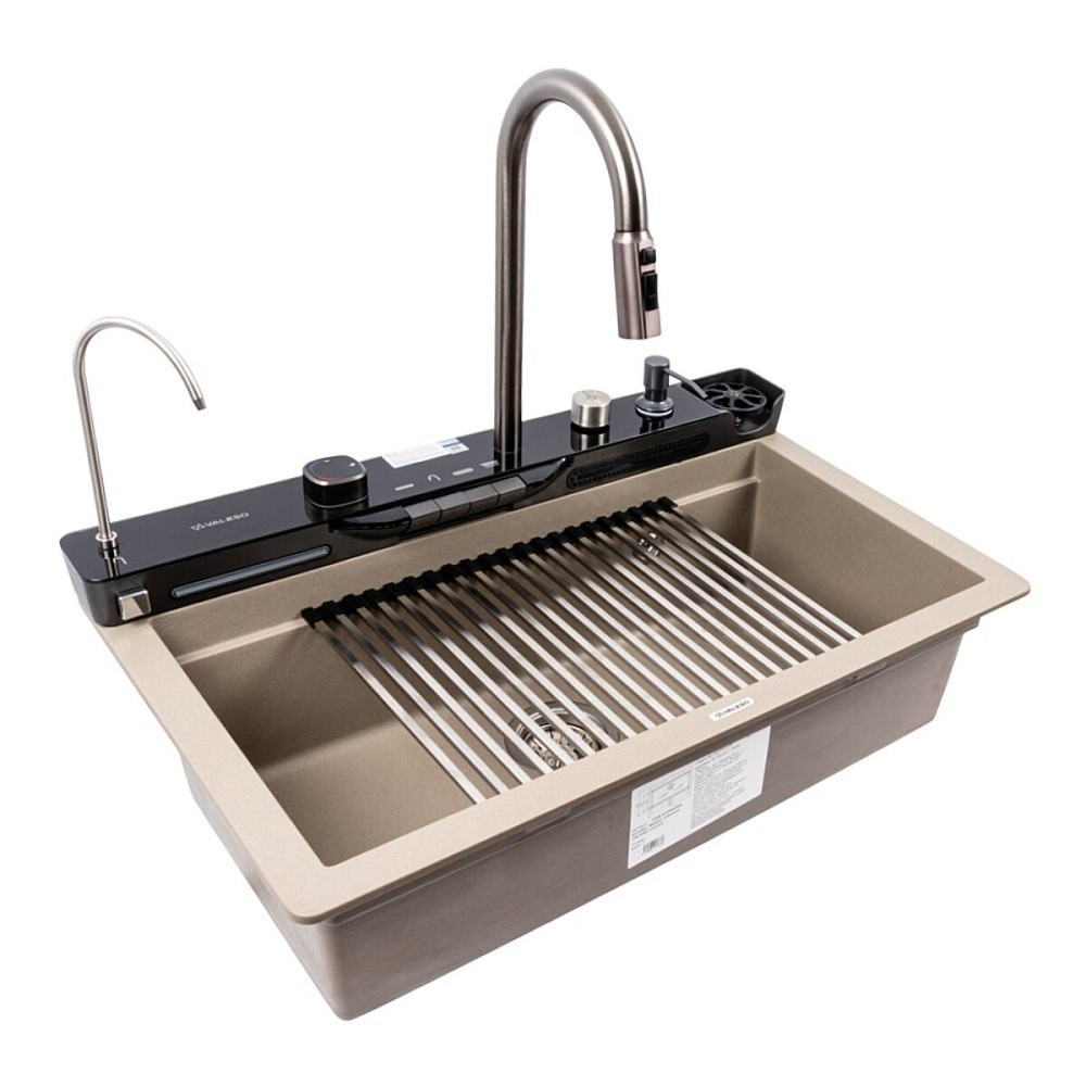 7546 EVANORA матова Мийка гранітна VALESO (титан) Коломыя - изображение 3