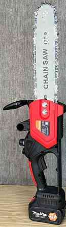 Аккумуляторная цепна пила 12 дюймов в кейсе / Електропилка / 2 аккум. Харьков