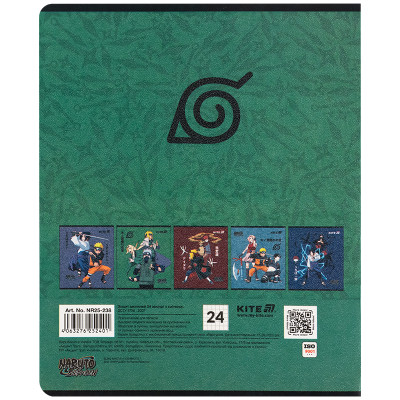 Зошит Kite Naruto, 24 аркуші, клітинка (NR25-238) Вінниця - фото 3