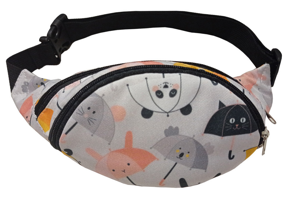 Сумка-бананка Tiger Rio Print+ Парасольки S219740 Київ - фото 1