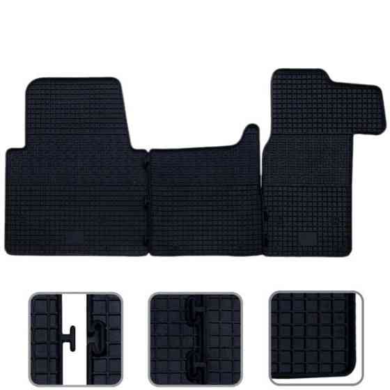 Килимки салону гумові Renault Master 2010-. 3шт(48789) Винница