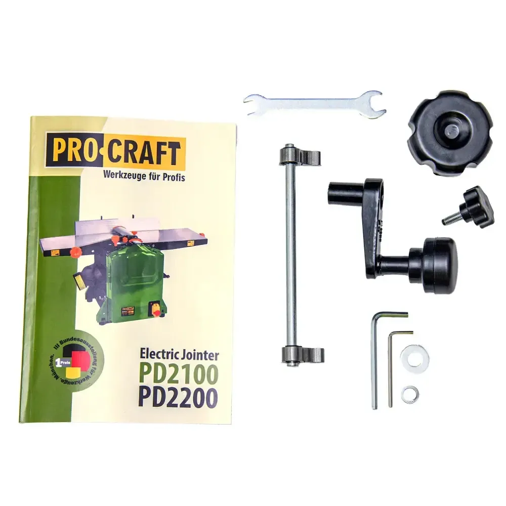 Рейсмусовий верстат із фуганком Procraft PD2200 фуговий верстат для дерева, комбінований верстат для оброблення дошки та стругання Львів - фото 2