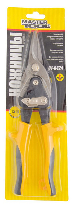 MASTERTOOL Ножиці для металу MASTERTOOL CrV 250 мм прямий різ 01-0424 Коломия - фото 4