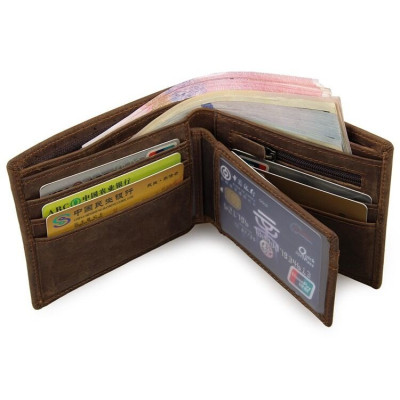 Кошелек Vintage Коричневый (14365) Винница - изображение 4