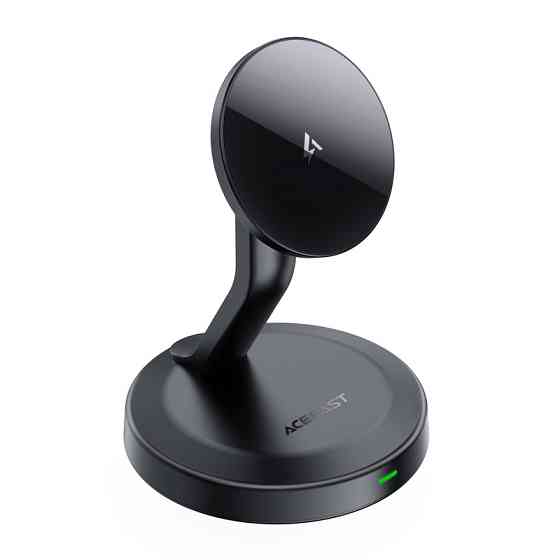 Бездротовий мультизарядний пристрій ACEFAST E26 desktop mobile phone wireless charging holder Black Одеса