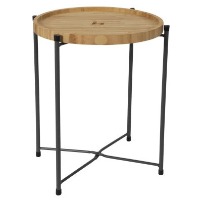 Туристичний стіл Bo-Camp Carnaby M 32x32 cm Bamboo Brown (1404322) Вінниця - фото 1