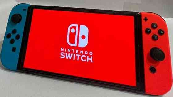 Nintendo Switch OLED Blue- Red з іграми+ карта памяті 128 ГБ Харків