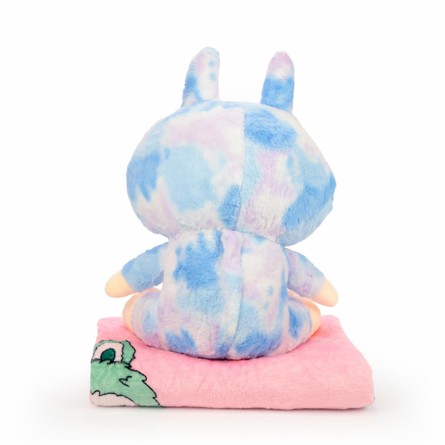 Плед-подушка Лабубу 3 в 1 50 см Синій Київ - фото 3