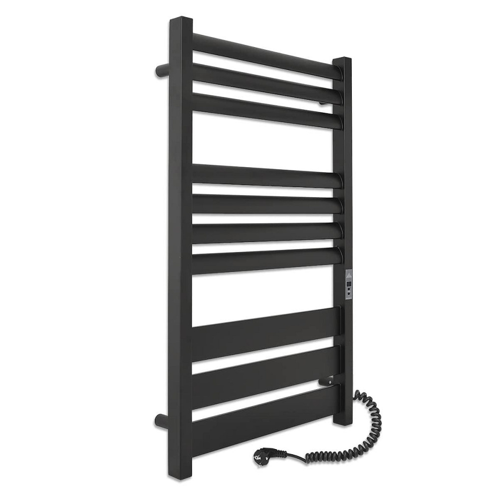 Електрична рушникосушка Laris Зебра Лавина ЧКЧ10 500Х900 Е чорний Київ - фото 1