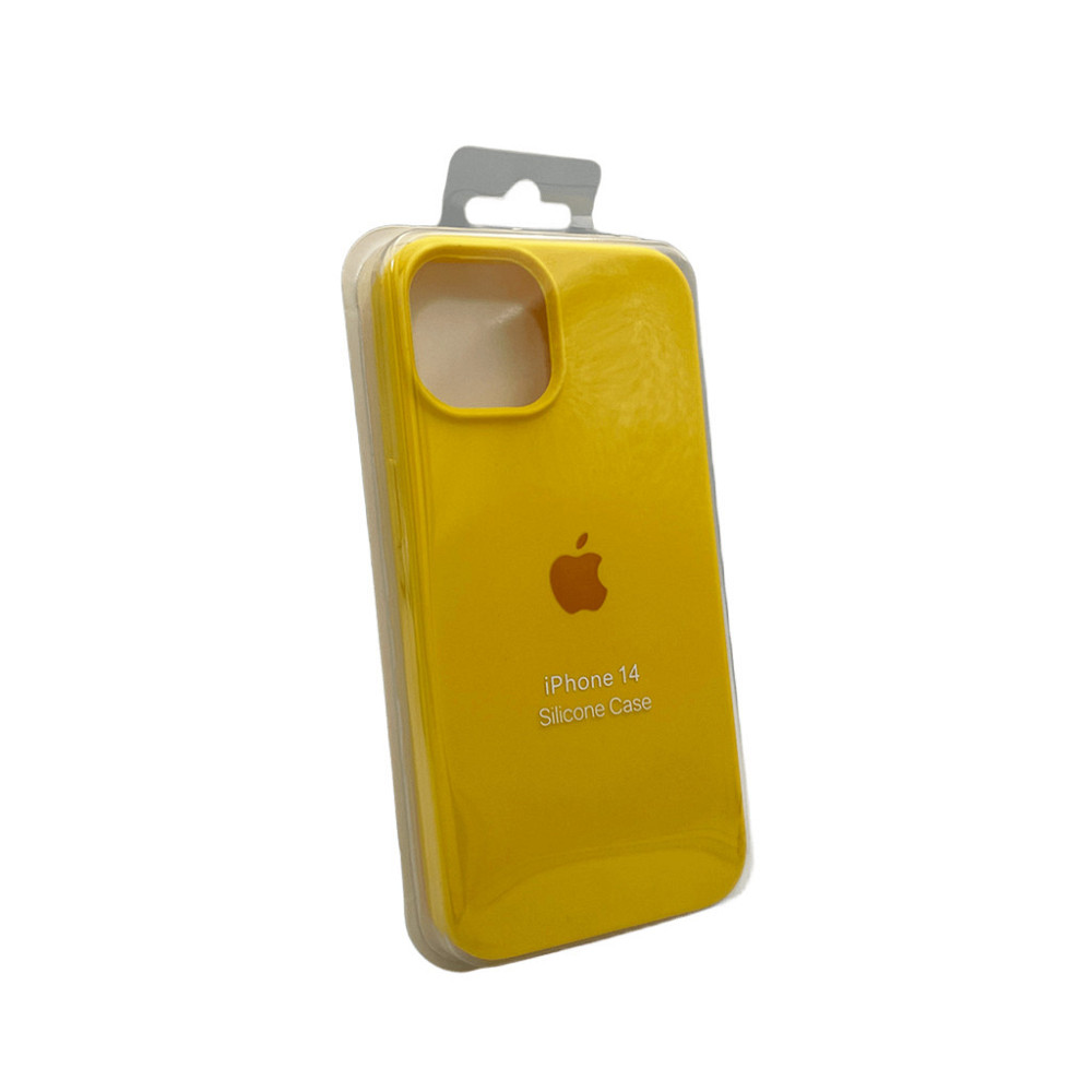 Чохол для смартфона Silicone Full Case AA Open Cam for Apple iPhone 14 56,Sunny Yellow Киев - изображение 2