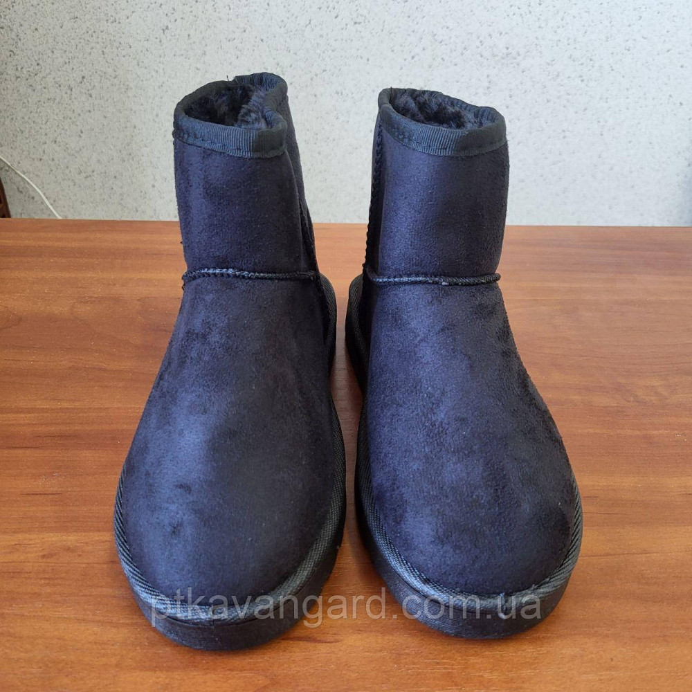 Ботинки женские Угги с мехом размер 36 черный Хмельницкий - изображение 5