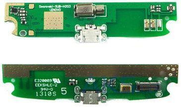 Плата в сборе с системным разъемом и микрофоном для LENOVO S820 Днепр - изображение 1