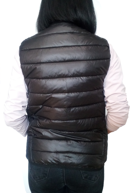 Женская полубатальная  стеганая жилетка Киев - изображение 3