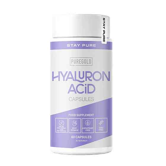Гіалуронова кислота Pure Gold Protein Hyaluron 60 капсул Луцьк