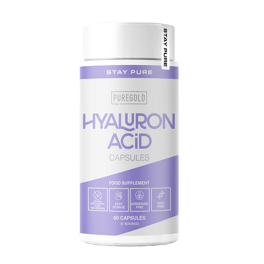 Гиалуроновая кислота Pure Gold Protein Hyaluron 60 капсул Луцк - изображение 1