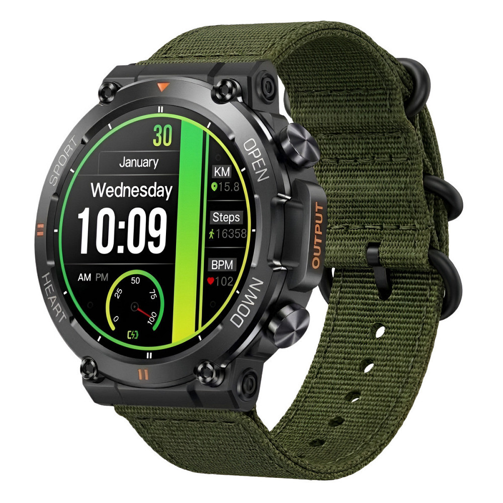 Розумний смарт-годинник Smart Storm Army Green (3 ремінці) Київ - фото 9