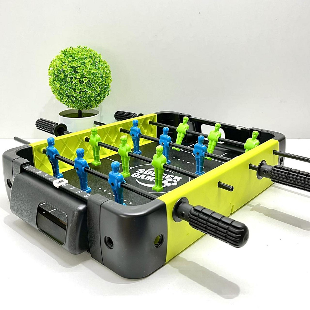 Футбол настільний 3в1 баскетбол керлінг на штангах ігрове поле 28,5-39,5см м'ячі (960-3) Чернігів - фото 1