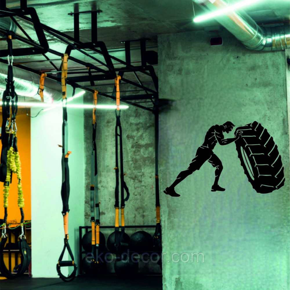 Декоративне настінне Панно «Кросфіт», Декор на стіну Київ - фото 8