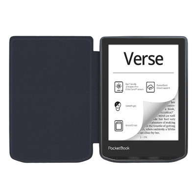 Чохол до електронної книги BeCover Smart Case PocketBook 629 Verse / 634 Verse Pro 6" Deep Blue (710452) Вінниця - фото 2
