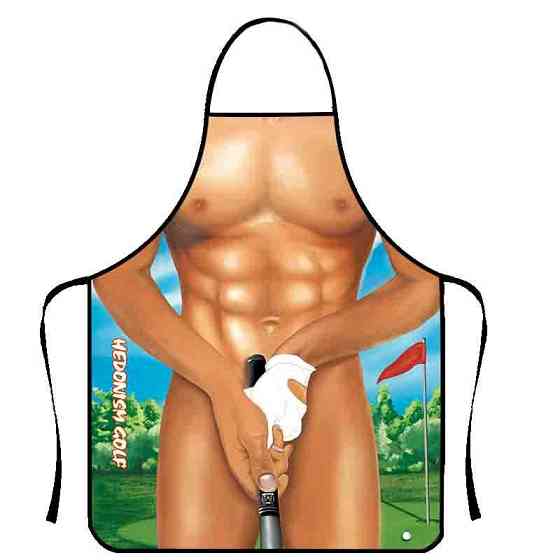 Фартух з приколом для чоловіка святковий 73 на 57 см різнобарвний Київ