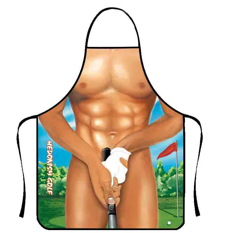 Фартух з приколом для чоловіка святковий 73 на 57 см різнобарвний Київ - фото 1