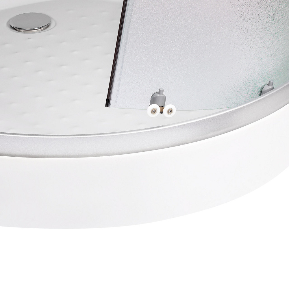 Душевой бокс Lidz Tani SB90x90.SAT.LOW.FR, стекло Frost 4 мм Киев - изображение 8