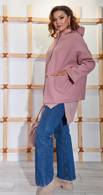 Пальто комфортного силуєта (50) Киев - изображение 2