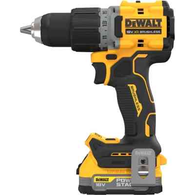 Шуруповерт DeWALT XR Li-Ion PowerStack 18V 2x1.7 Ач, 90 Нм, 0-650/0-2000 об/мин (DCD800E2T) Винница