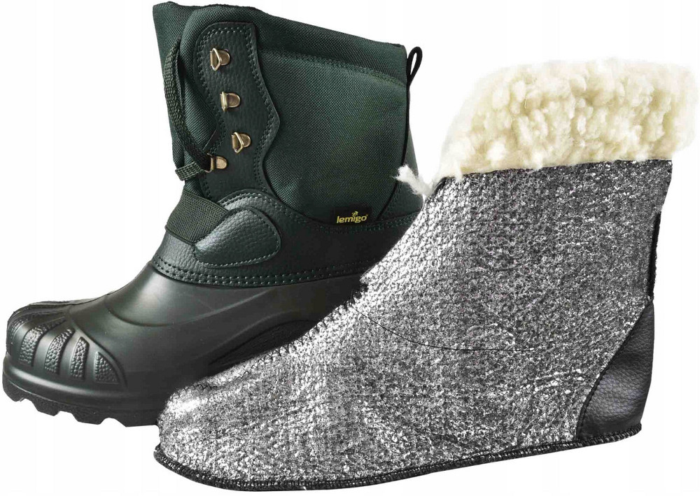 Сапоги с вкладышем для рыбалки и охоты до -30 градусов Lemigo 