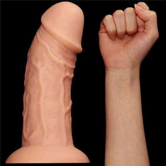Фаллоимитатор 9.5'' King-sized Dildo, Flesh Sex Aura Киев