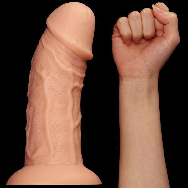 Фаллоимитатор 9.5'' King-sized Dildo, Flesh Sex Aura Киев - изображение 5