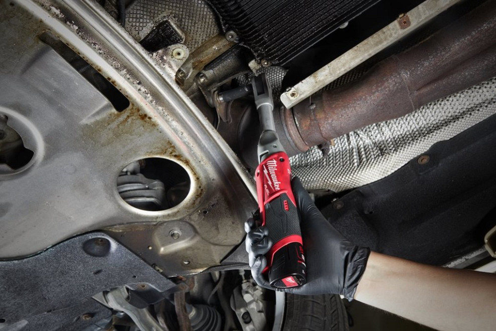 Гайковерт угловой аккумуляторный 3/8 дюйма MILWAUKEE, M12 FIR38LR-0, 75Нм (+ переходник) Одесса - изображение 8